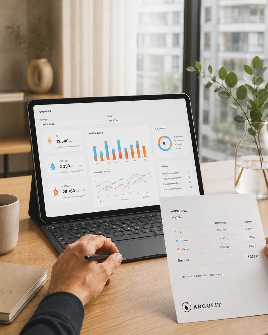 Övervakning och uppföljning av fastighetsdata