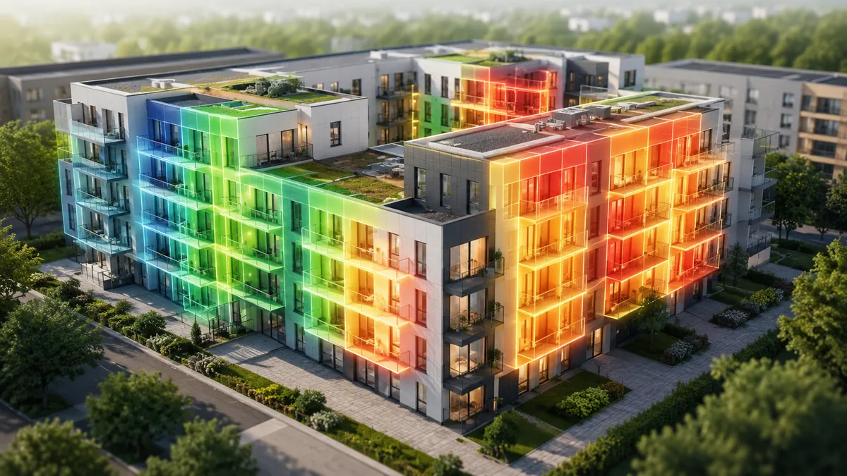Visualisering av temperaturdata i flerbostadshus